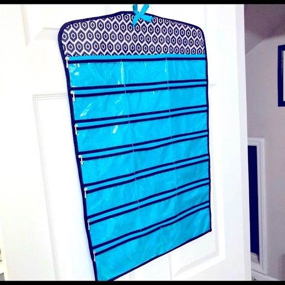 Other - Hanging Jewelry Organizer with Multiple Zippered Pockets